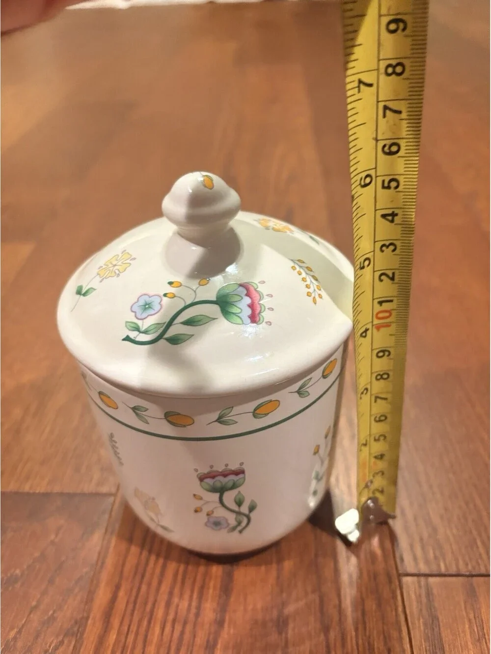 VTG Floral Canister by OVER AND BACK 8